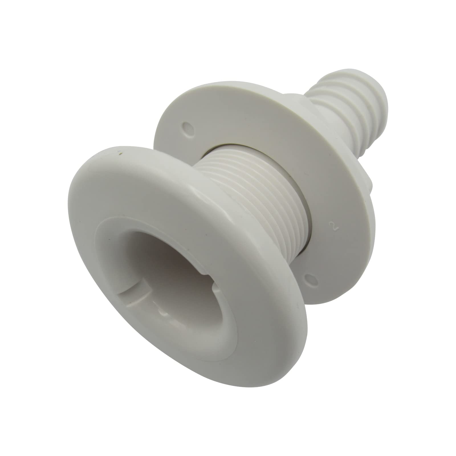 Secure Fix Direct Thru Hull Boat Drain Plug 16MM 5/8" (Socket Marine Bilge Water Deck Transom Plastic Threaded)