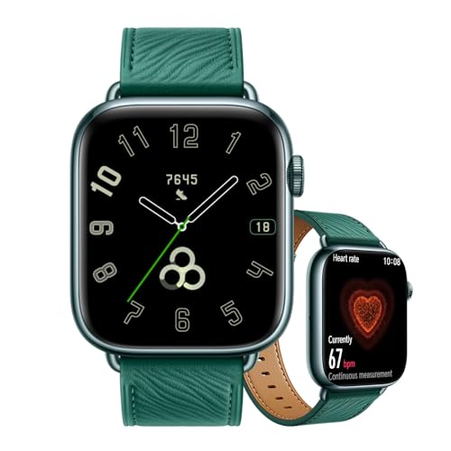 HONOR Watch 5 Smartwatch, 1.85” AMOLED Display Smart Watch Hombre Mujer, 15 Días de Duración de Batería, GPS, Verde