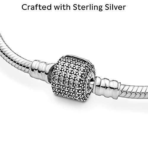 PANDORA Sterling Silver w/Signature Clasp4