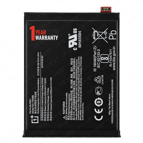 Heist Original BLP801 Battery 4500mAh for Oneplus 8T - with 1 Year Warranty* (Lunar Silver, KB2000) - Image 3