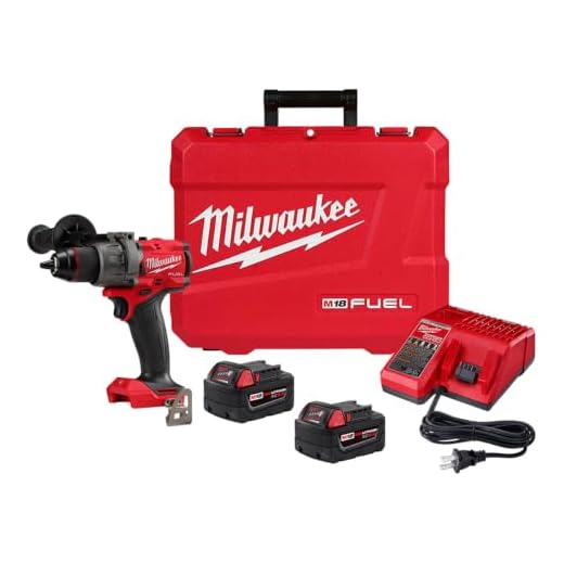 Milwaukee Electric Tool M18 Fuel 1/2"" Drill Driver Kit