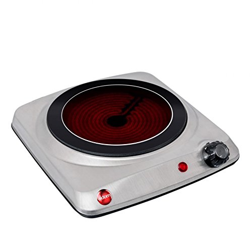 eldom, PH11 Verwarmingsplaat met traploze temperatuurregeling, geschikt voor camping, kantoor en keuken… - Image 5