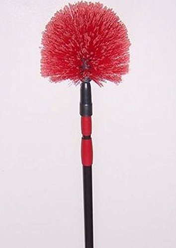 rot/blau Staubbiene mit Teleskopstiel,Wand-und Deckenbesen,Nölle