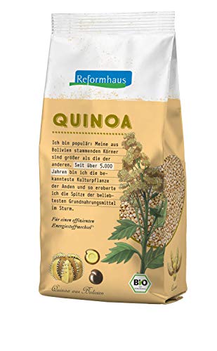 Reformhaus Quinoa weiß ganz, glutenfrei bio, 500g Cover