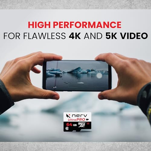 Nerv UltraPro Micro SD Card for Drones, Smartphones, Tablets, and More, Class 10 U3, High Performance, Secure Storage and Data Transfer, Magnet and X-Ray Safe (128) - Image 5