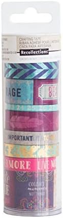 Boho Paper Crafting Washi Tape Tube Recollections 496413