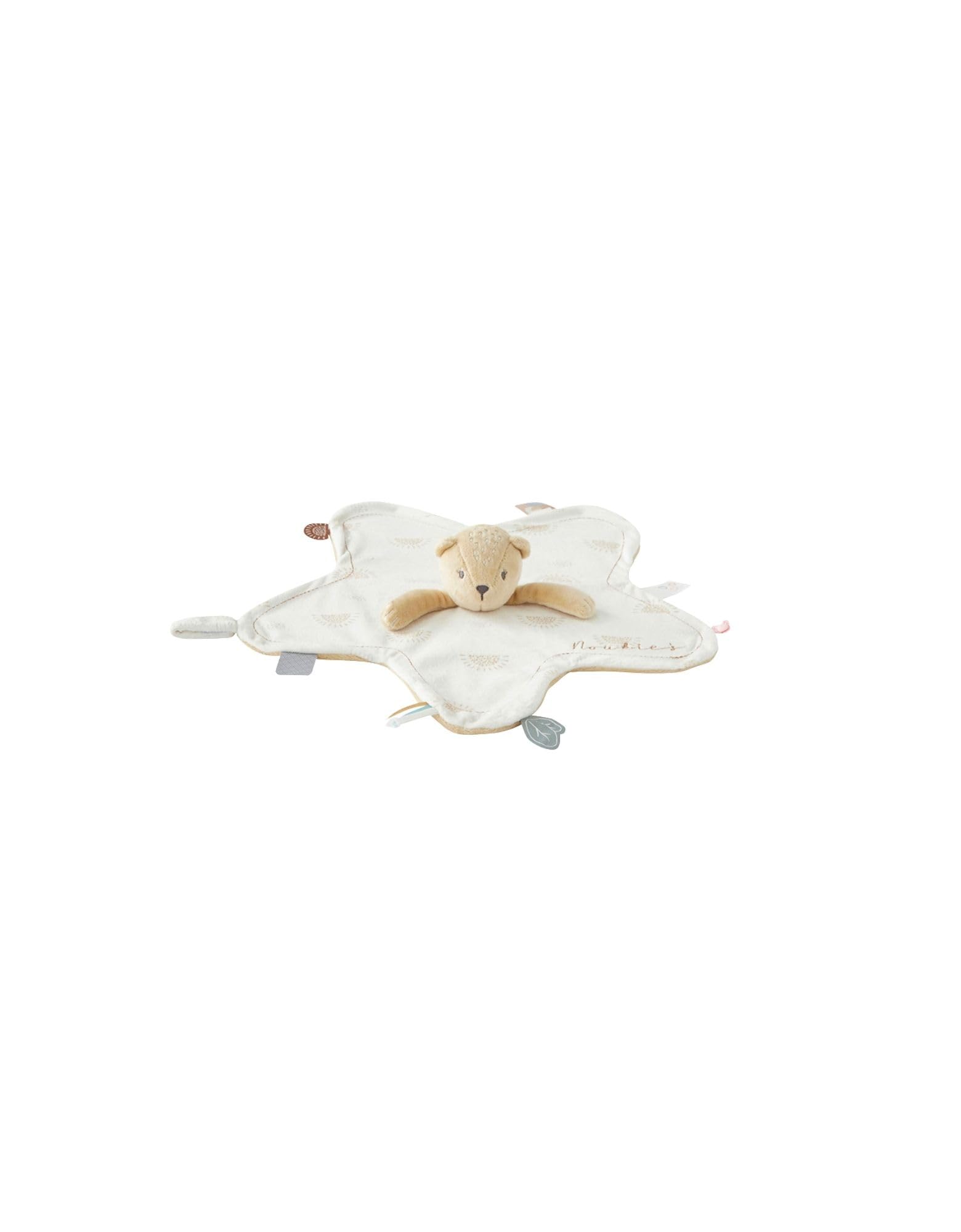 Doudou Léopard Beige Kendi pour Bébé - Marionnette Éveil et Sommeil