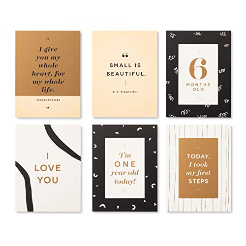 Image of Compendium Moments of Love: Newborn Milestone Cards, 45 ct