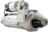 New 12 Volt Starter Compatible with Komatsu WB91R-5 WB91R-5E0 WB93R-5 2007-2013 McCormick Ag