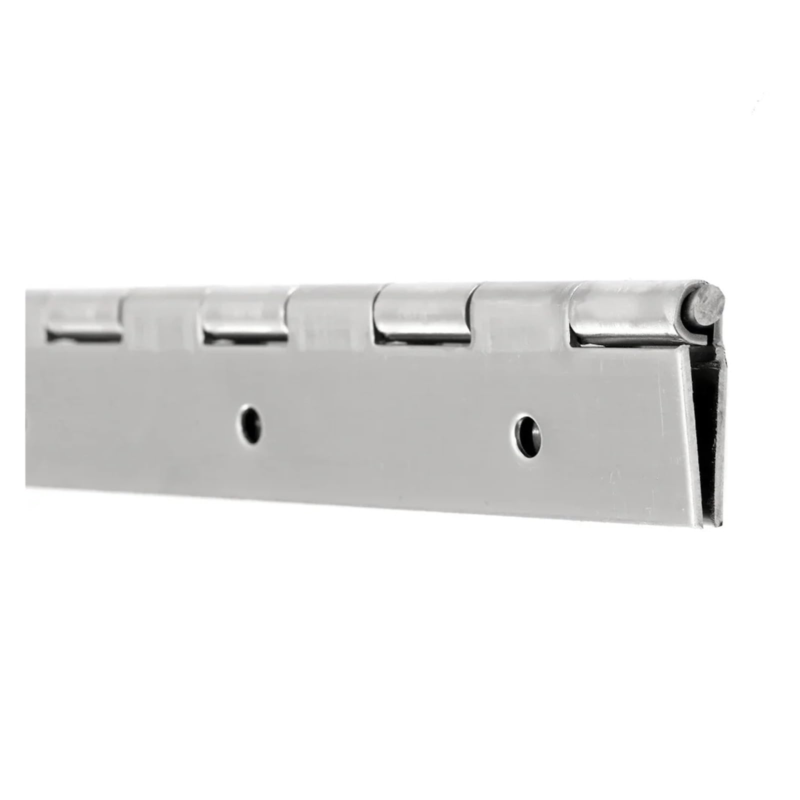Bisagra continua, bisagra de piano ajustable de acero inoxidable para puertas, longitud, solución de cierre de puerta duradera y fiable