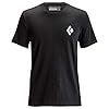 Black Diamond M SS Equipmnt For Alpinist Tee Men's T-Shirt, mens, YL4X, Black, M #1