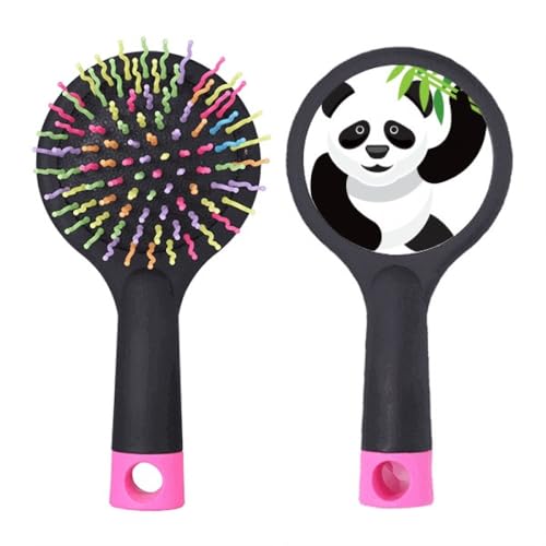 Brosse démêlante motif panda traditionnel à offrir en cadeau unique