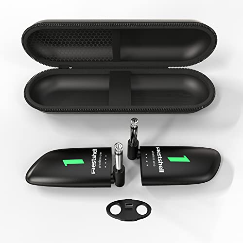 Guitar Wireless System, Westshell Wireless Guitar Transmitter Receiver 5.8GHZ Plug - in Type Wireless Guitar System Portable Support Multi Channels 5 Hours Long Battery Life - Image 3