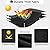 PureFit Outdoor Chaise Lounge Cover, Lounge Chair Covers Waterproof Patio Furniture Lounge Chair Cover, UV Resistant & Weatherproof, 2 Pack, 68" L x 30" W x 30" H Inches, Black