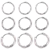 Crochets d'oreille en acier inox