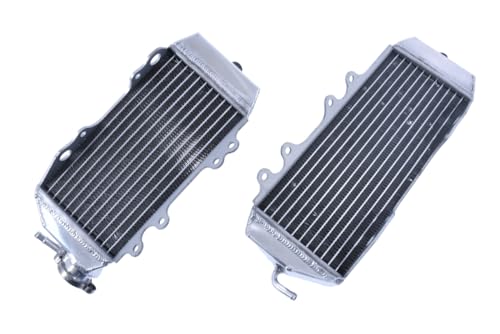 Radiateur eau compatible KAWASAKI KXF 250 2007 2009 2010 aluminium renforcé droit gauche