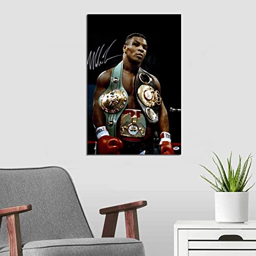 Faguang SV37OEP9MJTQ Tyson With Belts Boxing Canvas Art Poster And Wall Art Picture Print Modern Family Bedroom Decor Posters 16X24Inch thumb #6