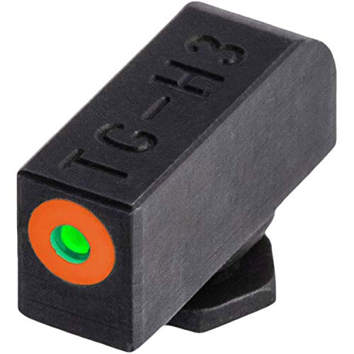 Image of TRUGLO Tritium Pro Night Sights, Compatible with Glock Handgun Models | Compact Durable Glow-in-The-Dark Front & Rear Gun Sight Set with Focus Lock Front Ring