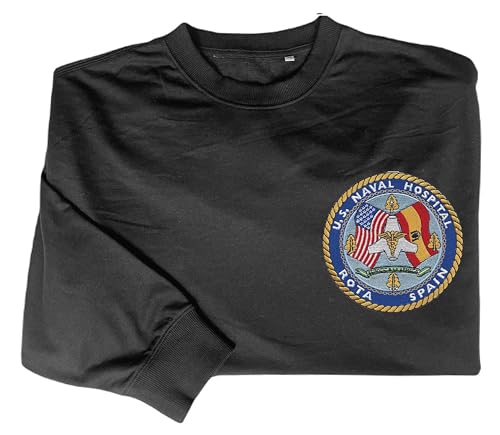 navy hospital rota spain embroidered shirt2