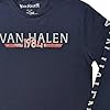 Van Halen T Shirt 84 Tour Official Unisex Navy Blue Long Sleeve S #2