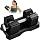Lifepro Adjustable Dumbbells Set – Quick Adjustment, Anti Slip Handle – Space Saving & Strength Training Weights for Home Gym