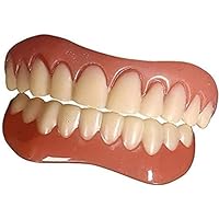 Amazon | 入れ歯 義歯 シリコーン美白付け歯 つけ歯 飲食可能