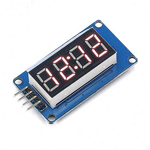 Super Debug LED Display Module TM1637 7 Segment 4 Bits Common Anode Clock Red Digital Tube for Arduino