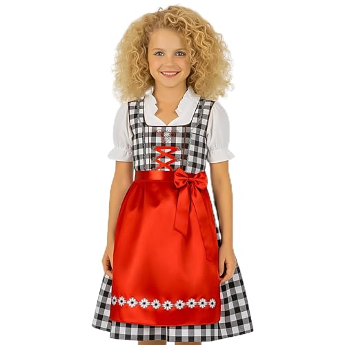 Vestido Dirndl alemán para niña talla 4