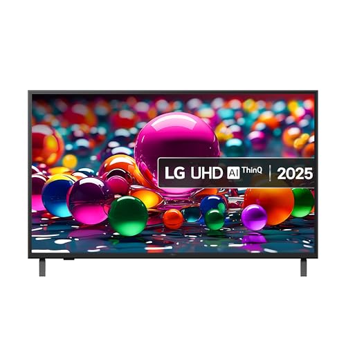 LG UHD UA75 4K Smart TV de 43 pulgadas   43UA75006LA (procesador α7 AI 4K Gen8, 60Hz, HDR10, FILMMAKER MODE™, Google Cast, Apple AirPlay 2) [Año de modelo 2025]