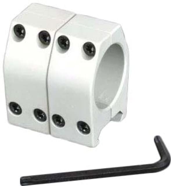 Evolution Gun Works Silver EGW 1in Practical Aluminum Rings .750in, Black, 60001