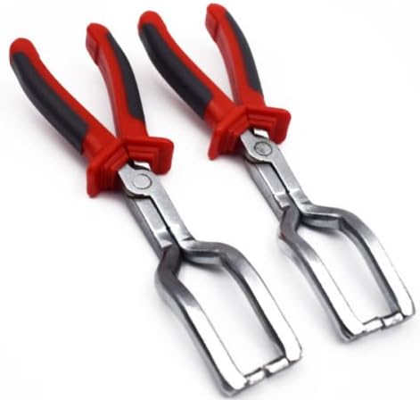 Miniatura 8 de Filtros de combustible de 8.661 in con clip de gasolina Desmontaje de manguera de liberación de manguera Reemplazar alicates Herramienta Adecuado