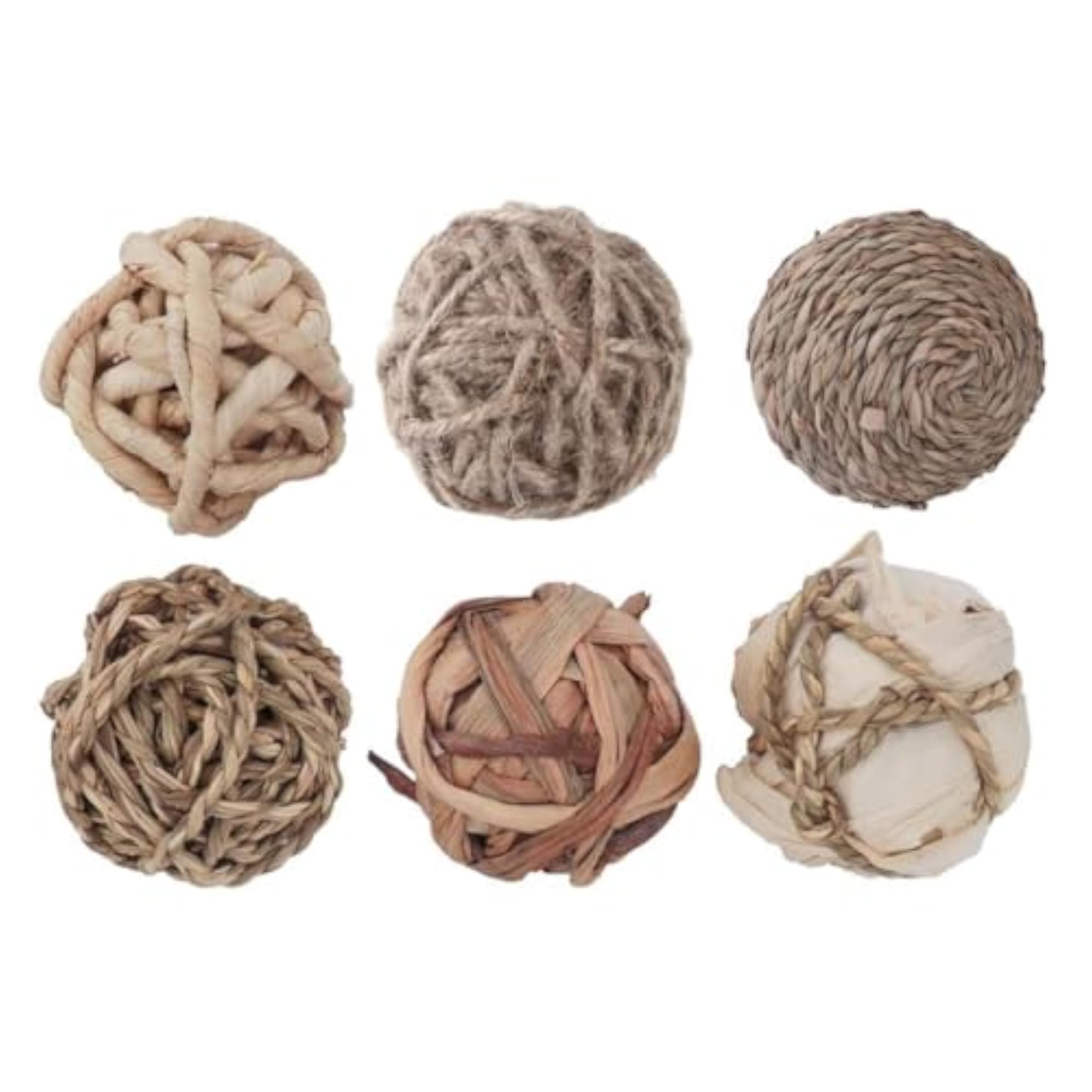 6Pcs Decorative Rattan Balls for Wedding Party Decor