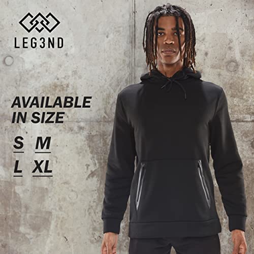 Leg3Nd Hoodies For Men - 2 Pack Dry Fit Lightweight Fleece With Zipper Pockets #TOP5