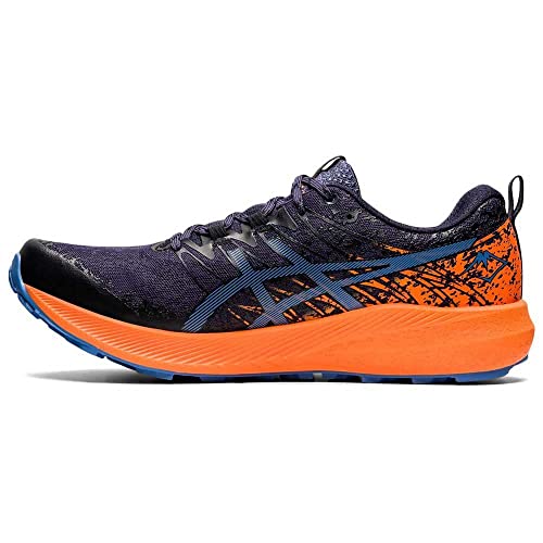 ASICS Fujitrabuco Lite 2 Trailrunning-Schuhe für Männer Grau Orange 47 EU