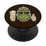 Photo Gallery hops mascot man cute hoppy craft beer lover cartoon popsockets popgrip intercambiabile Photo Gallery hops mascot man cute hoppy craft beer lover cartoon popsockets popgrip intercambiabile