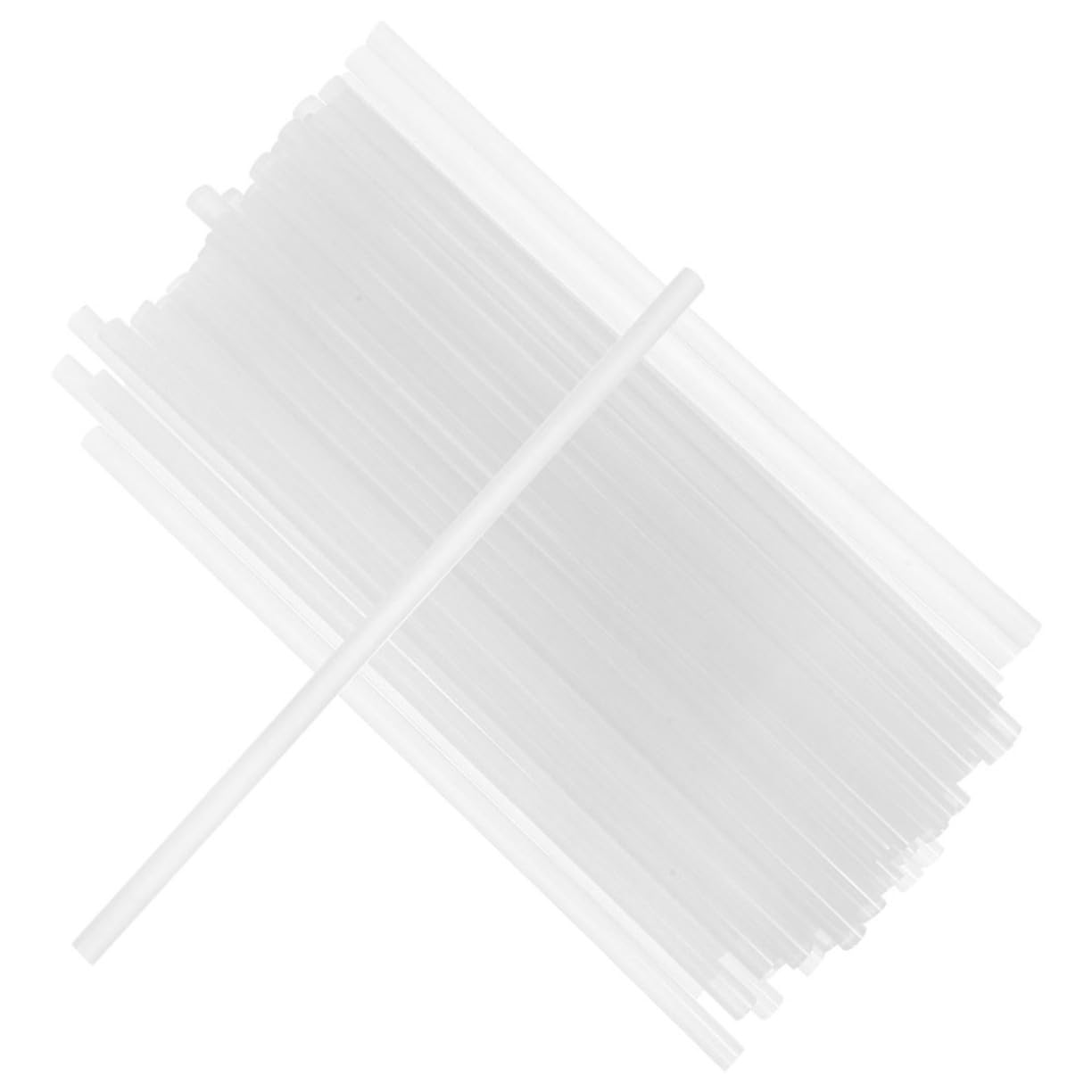 Operitacx 100 Bâtons de Colle Chaude Haute Température en Résine et Cire Antioxydante, Adhésion Rapide pour Bricolage et Décorations Maison, Pack de 100 Pièces
