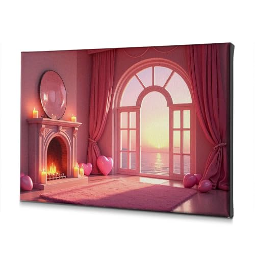 Toile murale pour embellir un mur vide de petite chambre ou salon sombre
