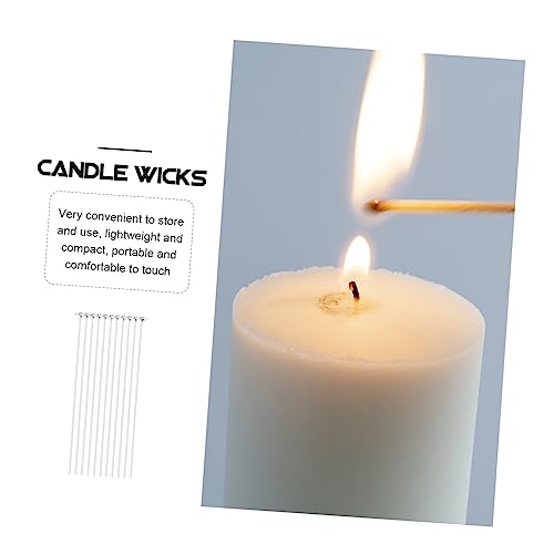 Kit 100 Mechas para Velas de Algodón con Base Metálica miniatura 4