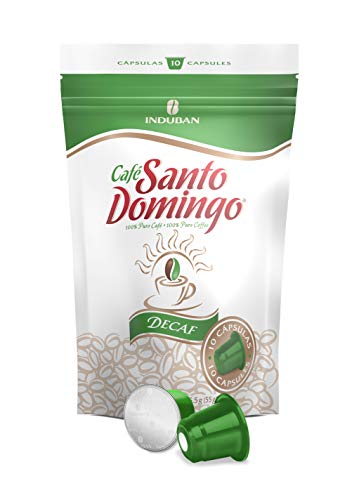 Café Santo Domingo Decaf Capsules 10 Count-Nespresso Original Compatible - image 1