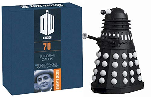 Official Licensed Merchandise Doctor Who Figure Supreme Dalek From Resurrection of the Daleks Hand Painted 1:21 Scale Collector Boxed Model Figurine #70