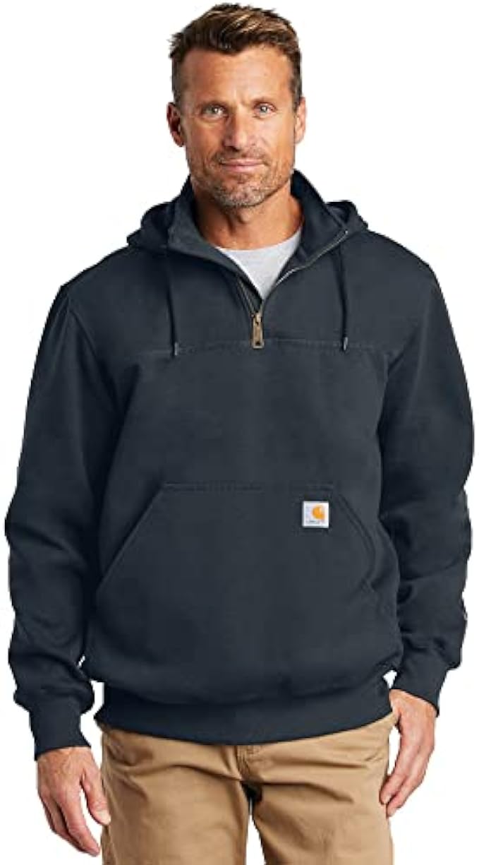 Carhartt Men's Rain Defender Loose Fit Heavyweight Quarter-Zip Sweatshirt