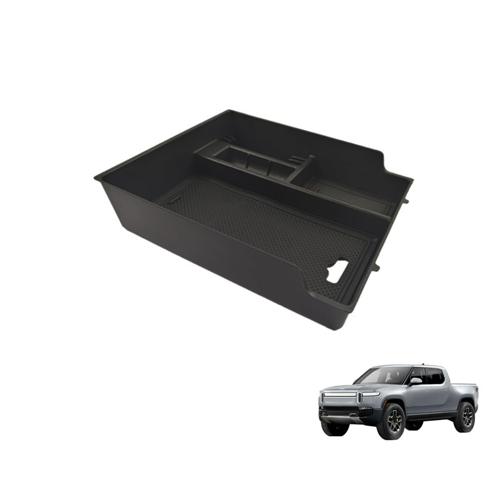 QQJHBAMYN Centre Consoles Organiser, for Rivian R1T R1S 2023