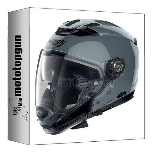 nolan motorbike helmet adventure n70-2 gt 06 classic slate grey size xxs mototopgun