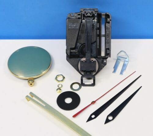 Generic Replacement for Quartz Clock Movement Long 1"" Shaft Small Pendulum Sword Hands