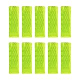 Reflektoren Kinderwagen Set, Reflektorband, Reflektoren Set, Sicherheitsarmband, Reflektorenbänder, 10 Stück Sicherheits-Reflektoren, Ideal für Buggy, Sportwagen, Fahrrad, Anhänger und mehr