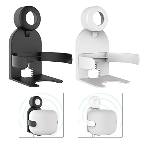 Image of MAXBELL Wall Mount Holder Stand for Google Nest WiFi Router Point 2nd Generation White