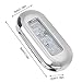 Naysku 4 LED Marine Courtesy Lights, Boat LED Night Fishing Lights, LED Boat Lights 12v, 3LED Stainless Steel Frame, Light Navigation Transom Stern Cabin Lighting (4 Color)