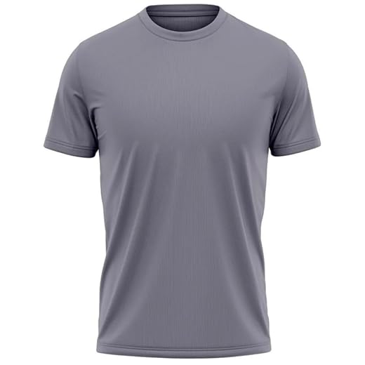 Camisa Térmica Masculina Proteção Uv 50+ Segunda Pele Camiseta Blusa Malha Fria Academia Manga Curta F7 NEW STYLE (BR, Alfa, GG, Regular, Cinza)