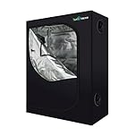 SunStream Hydroponic 4x2 FT Grow Tent 48"x24"x60"(120x60x150cm) for Indoor Seedling Plant Growing, Water-Resistant LightProof 600D Oxford Mylar Grow Tents