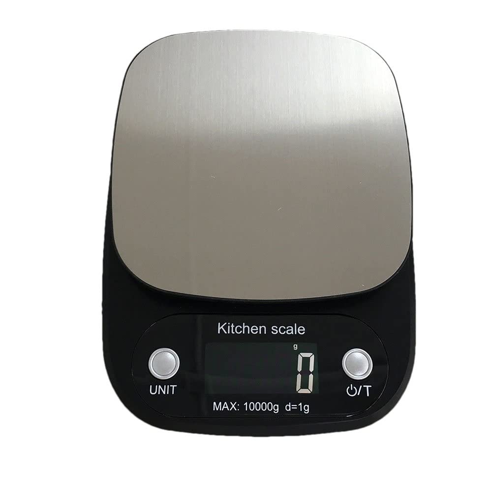 SaryEdge Food Scale Large Commercial Digital Produce Scales Highly Accurate Multifunction Precise And Tare Function Electronic For Cooking Baking,Black,Black